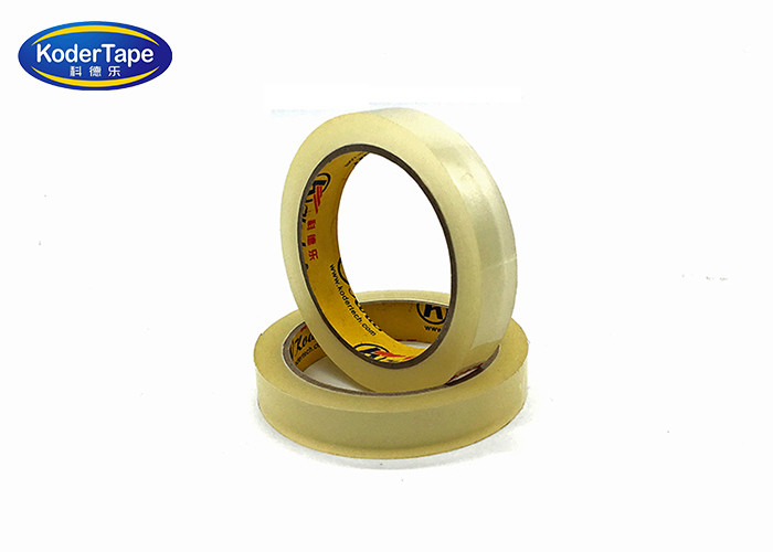 Single Sided Transparent Stationery Bopp Adhesive Tape 12/18/24mm Width