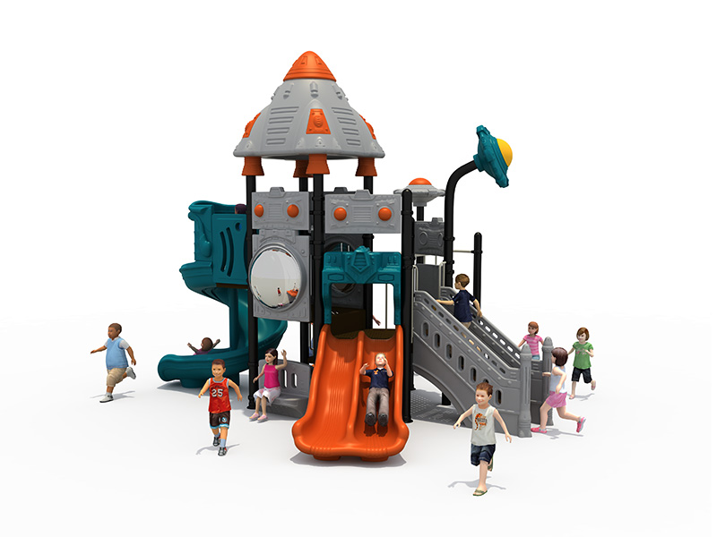 ODM Children Outdoor Water Park Project Playground Equipment Tube Plastic Slide