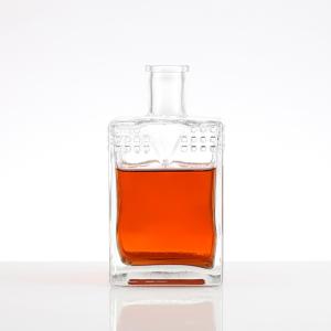 Wholesale Hot Stamping Surface Handling 750ml Glass Wine Bottles for 2022 Custom Logo Brandy Sale from china suppliers