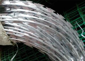 Wholesale 0.5m 16m Iron Flat Wrap Razor Wire Fencing BTO 12 from china suppliers