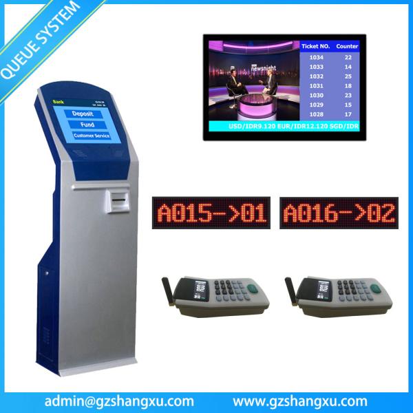 Bank/Hospital/Embassy/Telecom and etc Customer Service Counter LCD Display