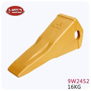 Wholesale Alloy Steel 16kg 52HRC 9W2452 Ripper Tooth For Excavator from china suppliers