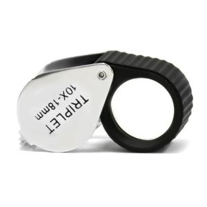 Wholesale Gem Diamond Jewelry Loupe Magnification of 15X Triplet and Size of Lens with 21mm from china suppliers