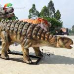 CE 5M Animatronic Ankylosaurus Artificial Dinosaur For Shopping Mall Exhibition