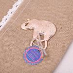 Lucky Golden Elephant Bottle Opener Favor