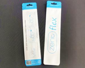 Wholesale Custom printed Pearl Film plastic cosmetic brush packaging bag from china suppliers