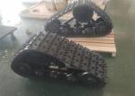 Customized Rubber Track Drive System 650mm Height LZ-255 12 Months Warranty