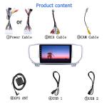 CE Kia Car Stereo Remote Control 9 Inch Android Car Stereo Usb Connection