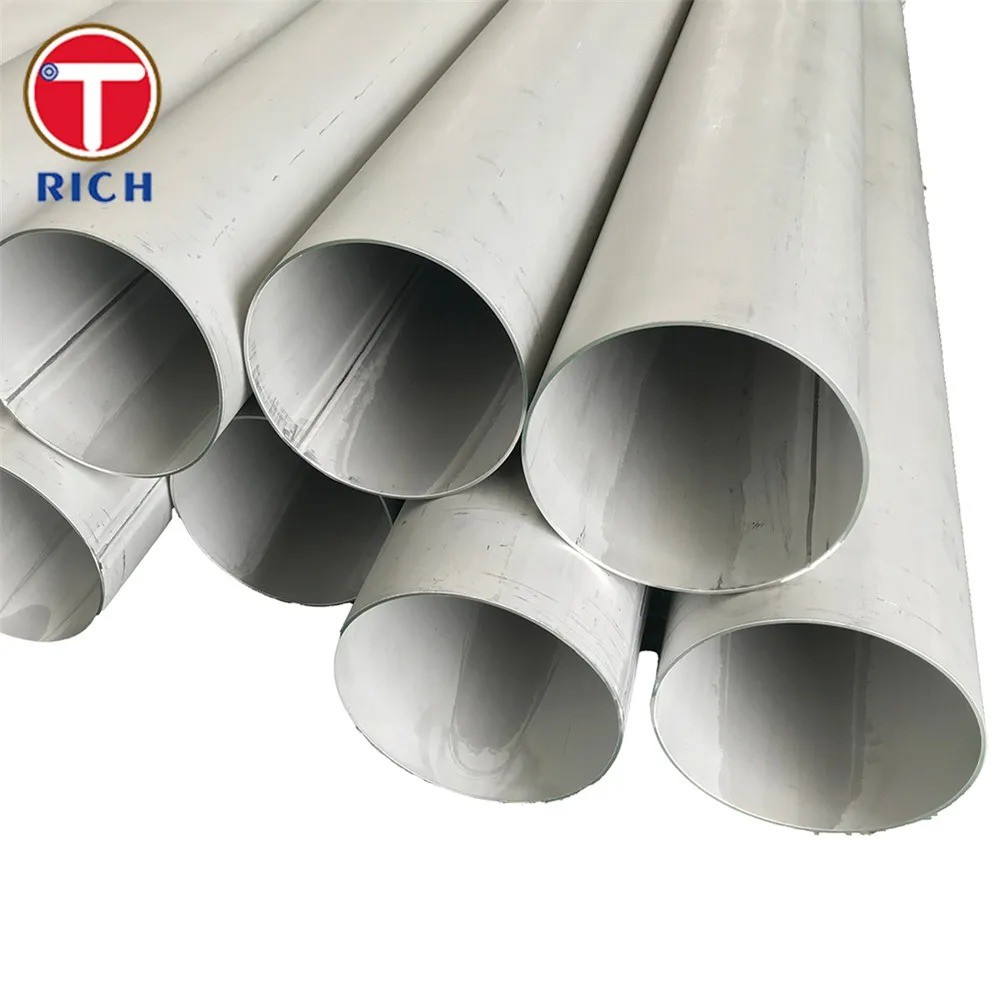 ASTM A270 Welded Steel Tube Mirror Polished Round 304 Stainless Steel Pipe For Automobile
