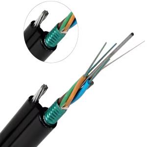 Wholesale 24 Cores Figure 8 GYTC8A GYTC8S Self- supporting Aerial Armored Fiber Optic Cable from china suppliers