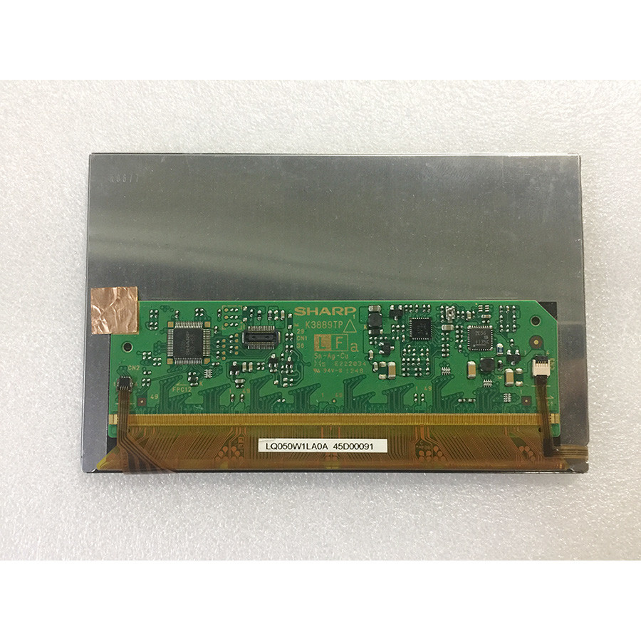 5" LCM 1024×600RGB 350cd/m² LQ050W1LA0A Sharp TFT LCD Display