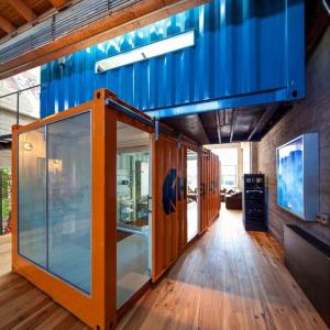 Wholesale Modular Prefabricated Shipping Container Houses With Ladder Roof 20 Feet Folding Expandable from china suppliers