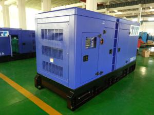 Wholesale 72dB Noise Level Water Cooled Diesel Generator 4 Wires 6 Cylinder 200KW / 250KVA from china suppliers