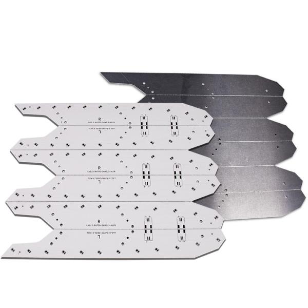 0.8 1.0 1.2mm Thickness HASL Aluminum LED Printed Circuit Board