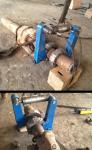 tong machine, tong claw, shackle, shackle wrench, shackle tongs, hydraulic