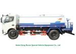 Truck Mounted Stainless Steel Water Tank 6M3 With Water Pump Sprinkler For Water