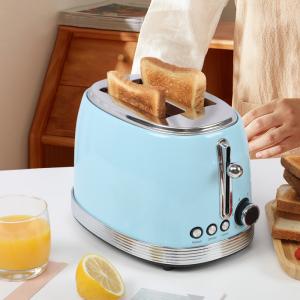 Wholesale Anti Dry Retro Blue Kitchen Aid Toaster Automatic Kitchenaid Two Slice Toaster from china suppliers