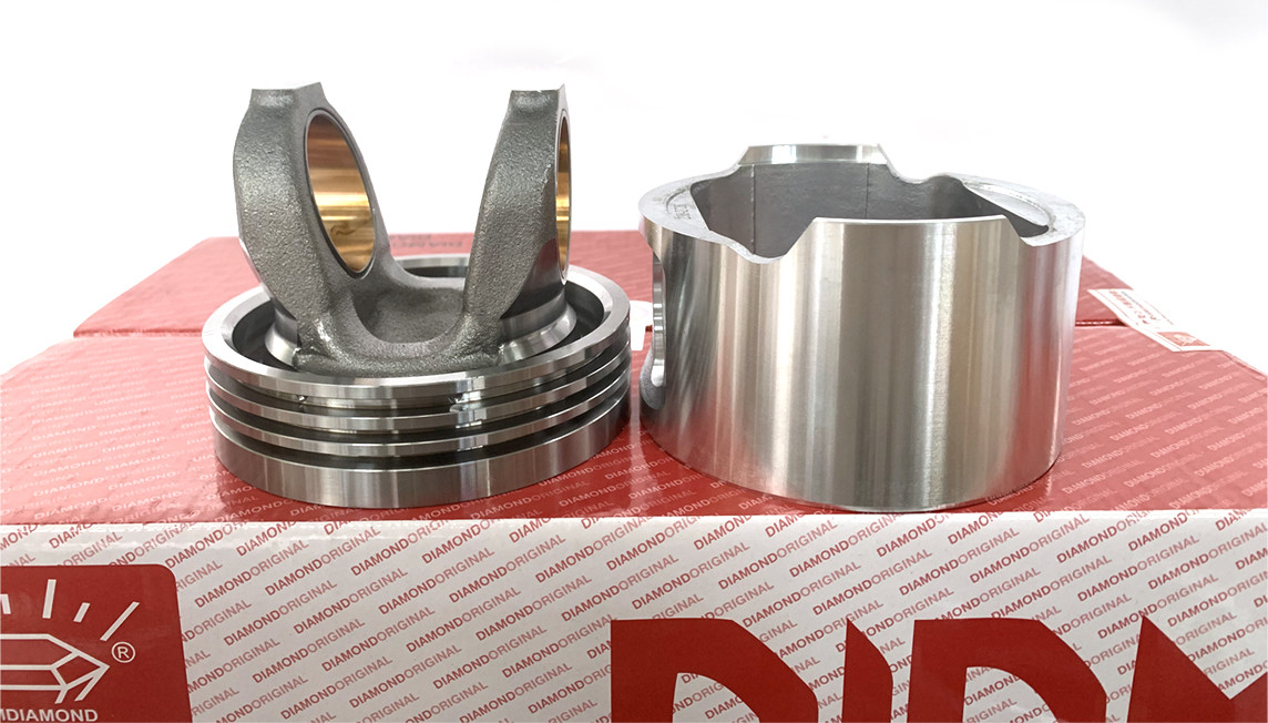 150-4621 Diesel Engine Spare Parts Piston Crown With Snap Ring For 3126