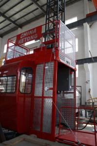 Wholesale Double Cage Construction Material Hoist Lifting Equipment 36 M / Min 60HZ Ketong SC200 200TD from china suppliers