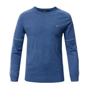 Wholesale Trendy Men's Winter Knit Sweaters Pullover With Round Neck Light Weight from china suppliers