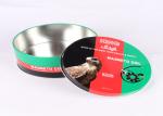 Metal Small Tin Cans Container CMYK Printed For Motorcycle Metal Parts Storage