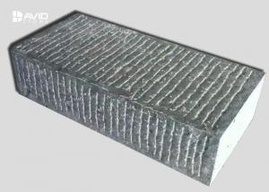 Rectangle Grey Limestone Paving Block Chiselled Surface For Walkways / Driveways
