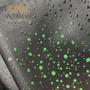 Wholesale Microfiber PU Nubuck Leather Embossed Vegan Friendly Leather For Shoes from china suppliers