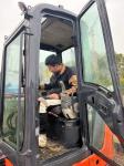 Used mini excavator Hitachi 50U digger small used machinery 5 tons second hand
