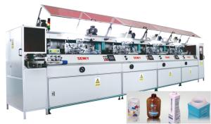 Wholesale 300*250mm 100pcs/Min Fully Automatic Silk Screen Printing Machine Multicolor from china suppliers