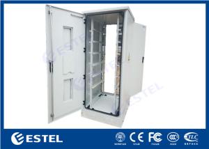 Wholesale Galvanized Steel 40U Outdoor Weatherproof Box 19&quot; Rack IP55 Base Station Enclosure from china suppliers
