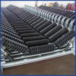Belt Conveyor 35 Degree Impact Idler Rollers With Bearings Q235