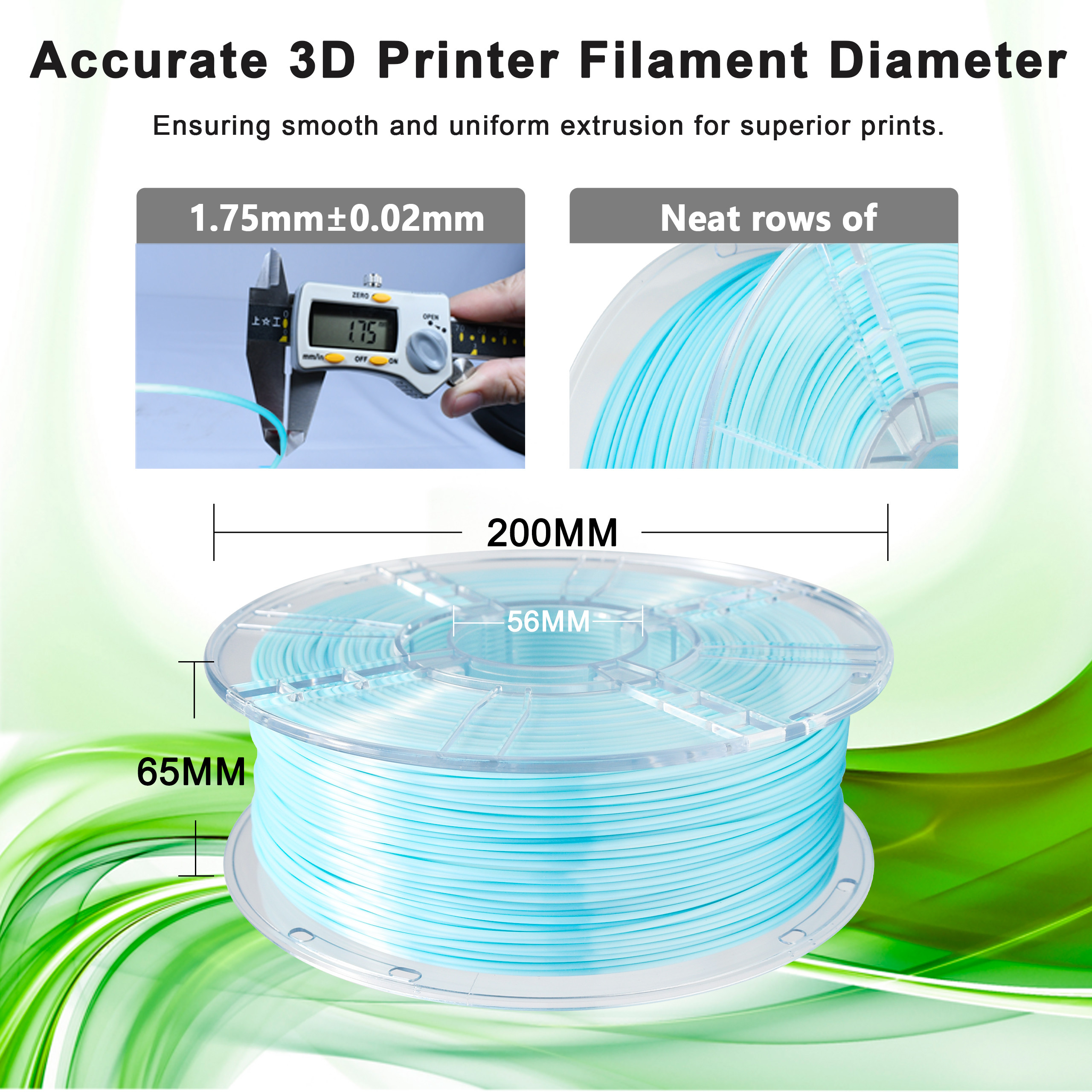 iBOSS Gradient PLA+ High Strength Filament 1.75mm 3d Printing Filament