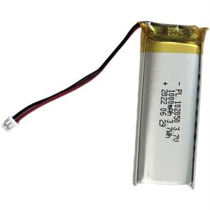 Wholesale 3.7V 1000mAh Rechargeable Lithium Polymer Battery 102050 for Beauty Products from china suppliers