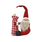 Holiday Home Decor Christmas Santa Claus Wine Bottle Cover Holiday Home Decor