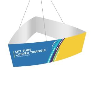 Wholesale Advertising Triangle Sign Holder Trade Show Hanging Banner 90 X 30cm Custom from china suppliers