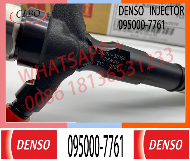 095000-7760 095000-7761 Common Rail Diesel Injector for Toyota Hilux 2KD FTV 0950007760 23670-30300 0950007761