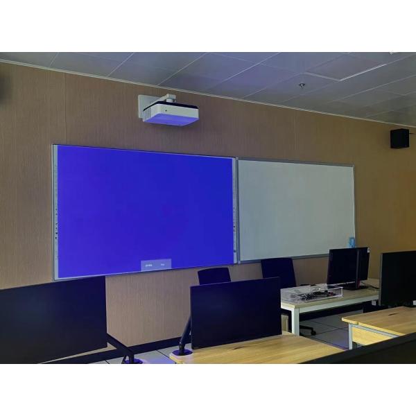 86 Inch Tempered Glass Smart Interactive Whiteboard with WiFi Bluetooth USB Connectivity for School and Conference