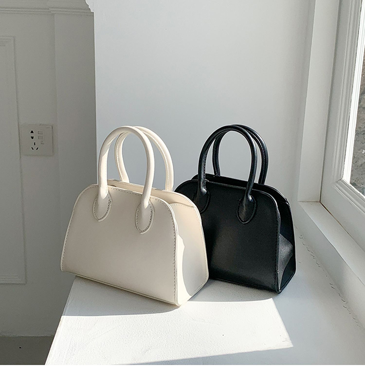 Adjustable PU Leather Hand Bags for Daily Life 2024 Classic Women's Small Tote Handbags