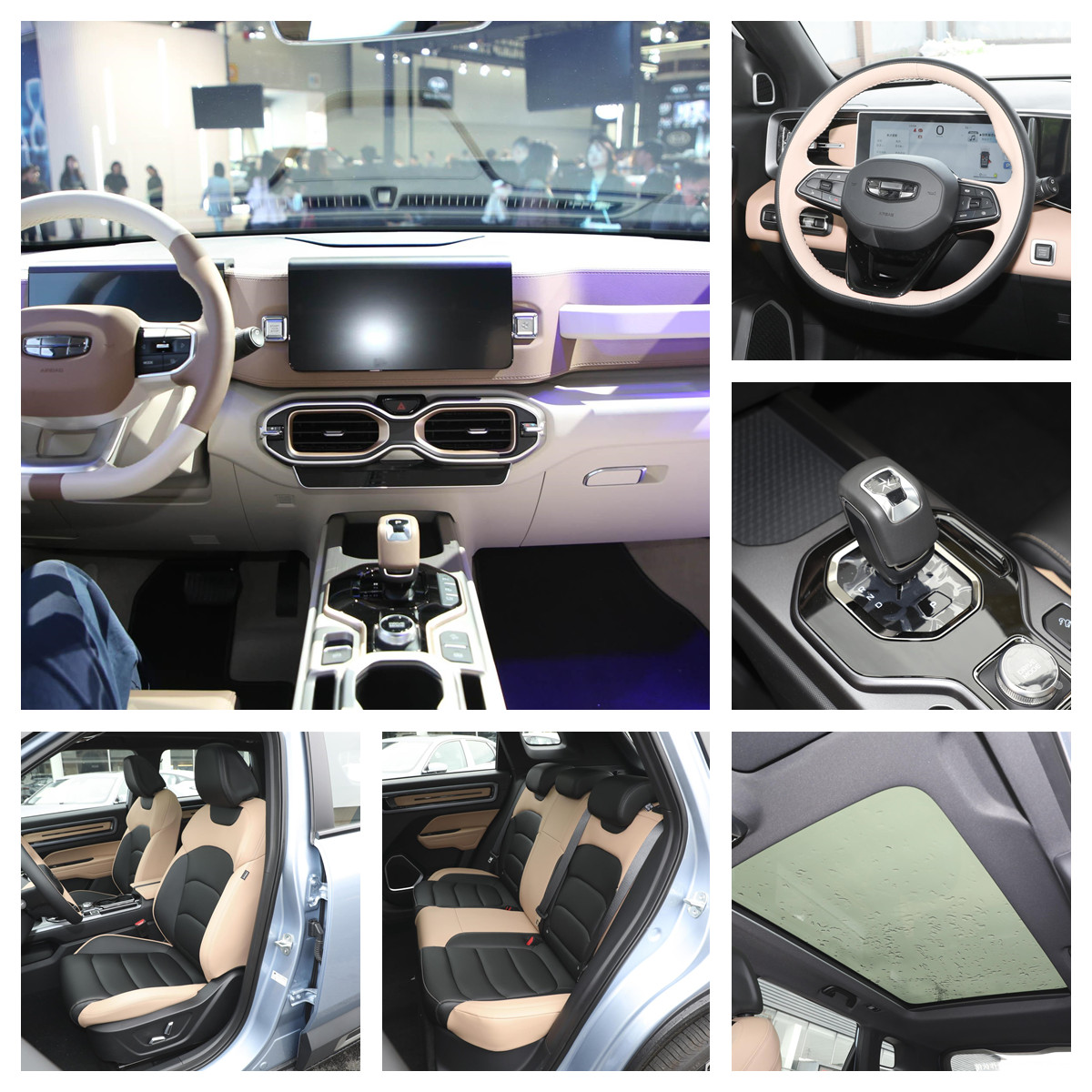 Geely ICON Large Luxury SUV Limited Time Discount Used Cars with Drive AWD Tire Size R19 Second Hand Cars