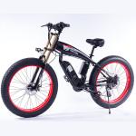 7 Speed 26 Inch Electric Bicycle , Electric City Bike For Adult Removable