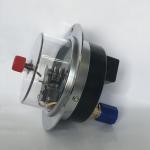 NPT Plastic Electric Contact Pressure Gauges Flange 400 Bar Manometer