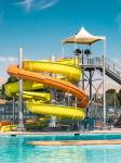 Water Aqua Sports Equipment Park Games Ride Amusement Fiberglass Pool Slide Kid