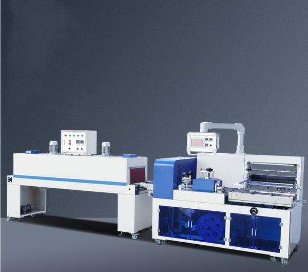 Edge Sealing Shrink Wrap Packaging Machine Full Servo For Cosmetics Food