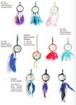Best selling Indian style pink Feather Dreamcatcher car Dream Catcher Wind Chime