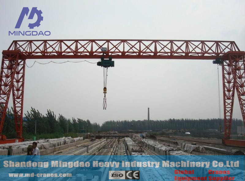MH Type 10 Ton 20 Ton Customer Design Single Girder Gantry Crane with CE ISO Certificates Approved