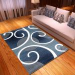 Colorful striped checkered new large carpet supply wholesale feather ins style