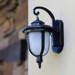 Retro outdoor wall lamp vintage foyer corridor light waterproof balcony garden