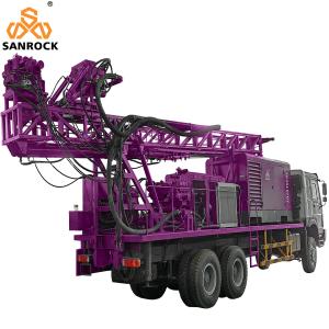 Wholesale Truck Mounted Water Well Drilling Rig 600m Deep Hydraulic Water Well Drilling Equipment from china suppliers