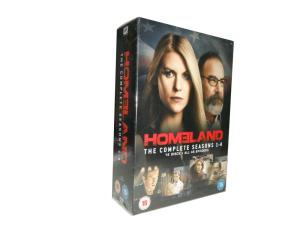 Wholesale Hot sale tv-series dvd boxset Homeland Season 1-4 4dvds UK new Video Region free from china suppliers