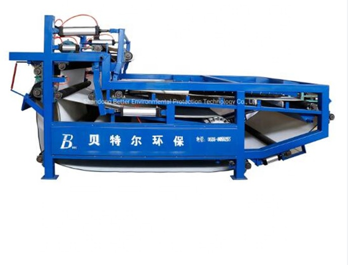 Belt Filter Press for Solid-Liquid Separation in Wastewater Treatment Plant Operations